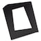 Pacon Pre-Cut Mat Frames, 9in x 12in, Black, PK24 P0072560 - alternate 2